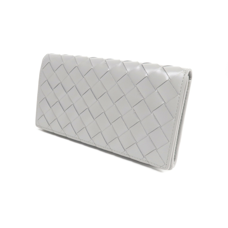 BOTTEGA VENETA 織紋皮革Long Wallet金扣長錢包-2