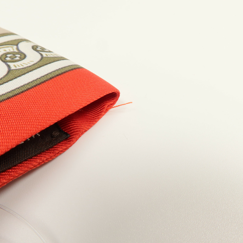 HERMES 絲質Twilly絲巾-9