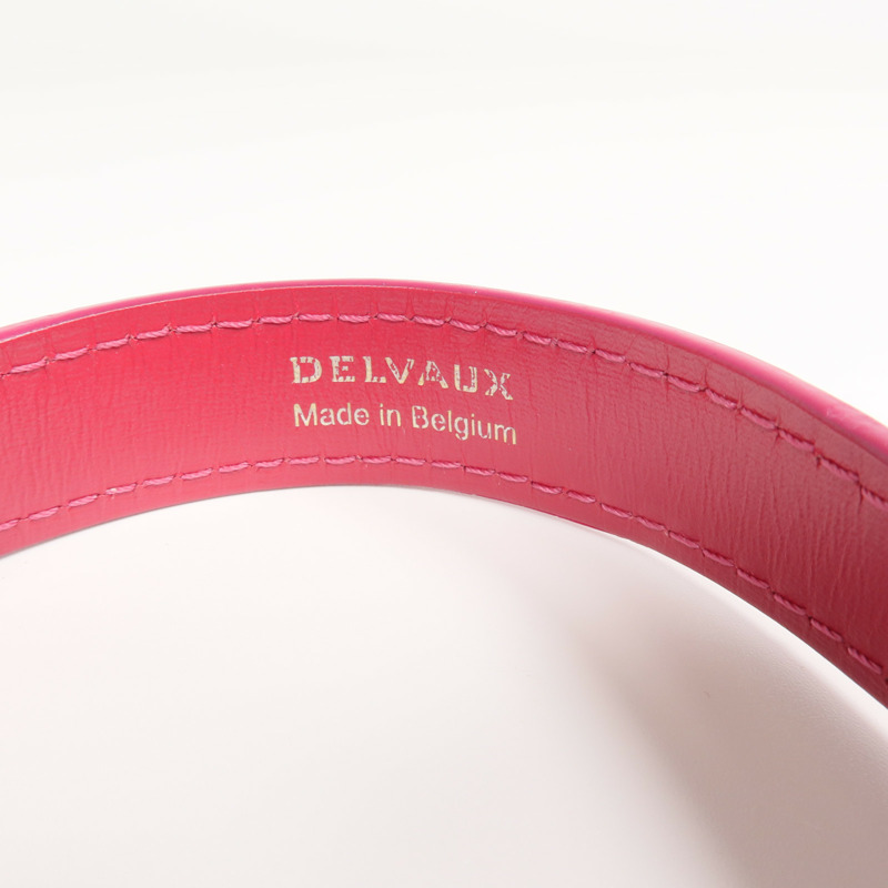 Delvaux 牛皮皮革Shoulder Strap金扣肩帶-3