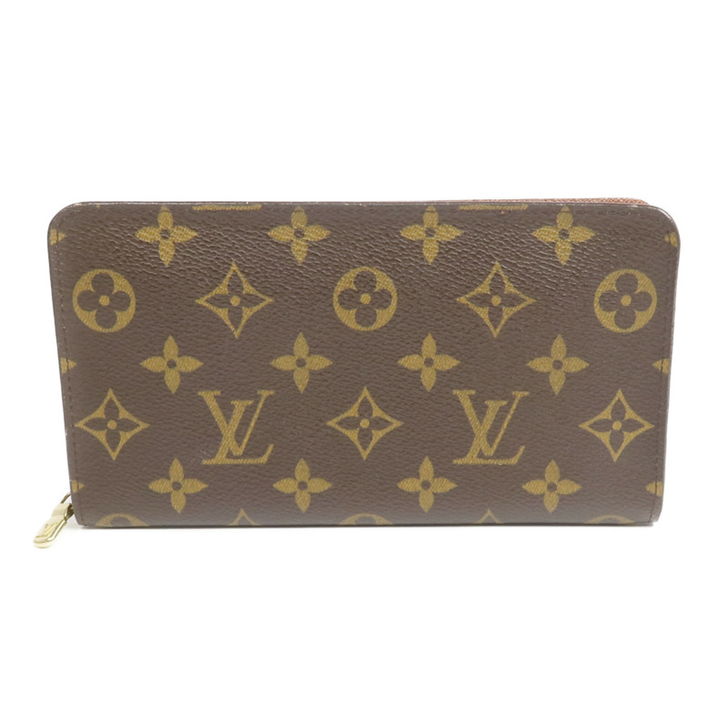 LOUIS VUITTON Monogram Porte Monnaie Zip金扣長錢包-0