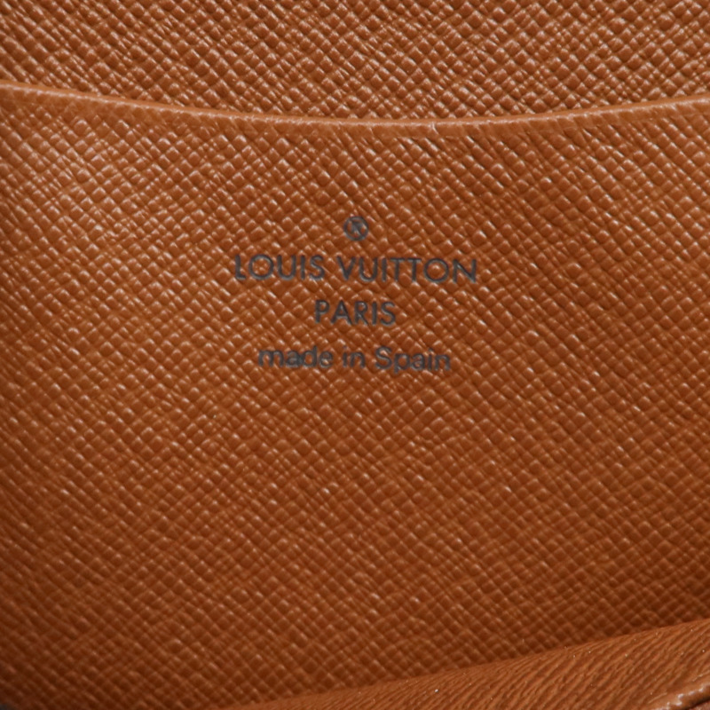 LOUIS VUITTON Monogram Porte Monnaie Zip金扣長錢包-12