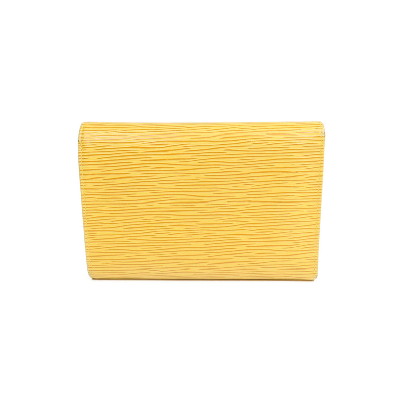 LOUIS VUITTON Epi Porte Tresor Etui Papier Wallet金扣錢包-1
