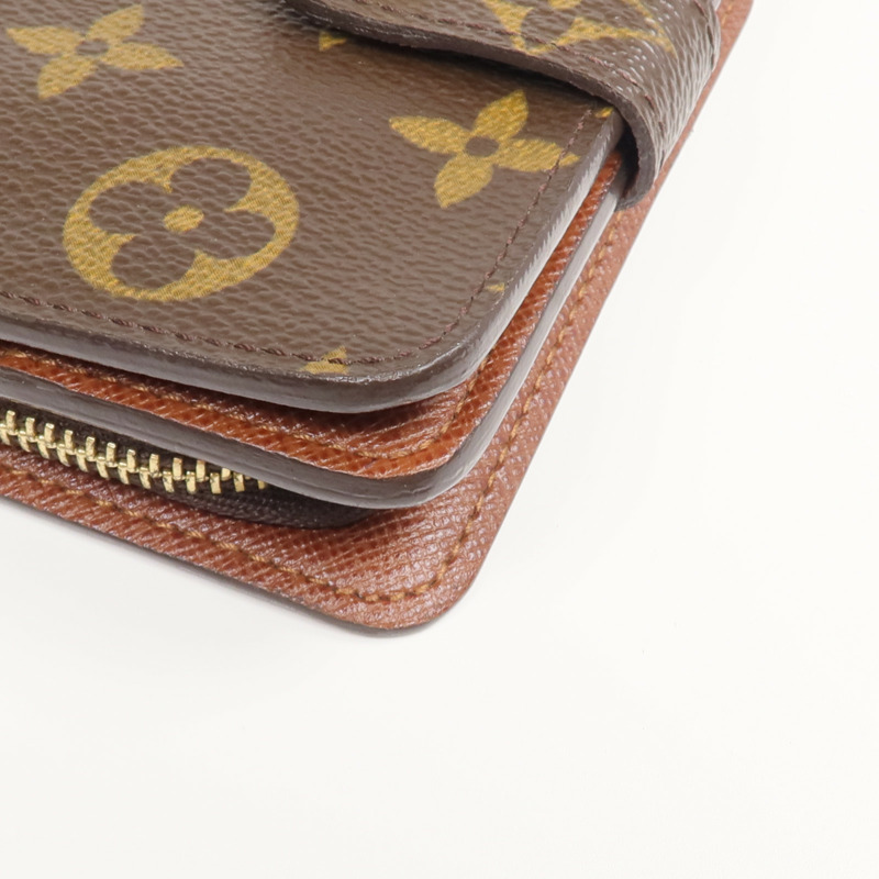 LOUIS VUITTON Monogram Wallet金扣錢包-6