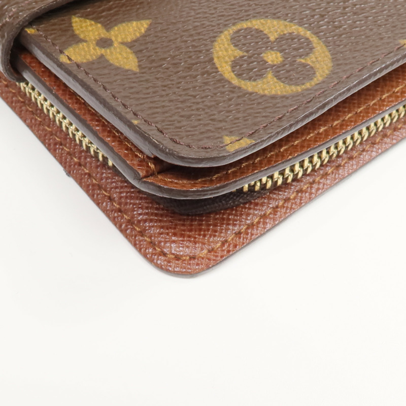 LOUIS VUITTON Monogram Wallet金扣錢包-8