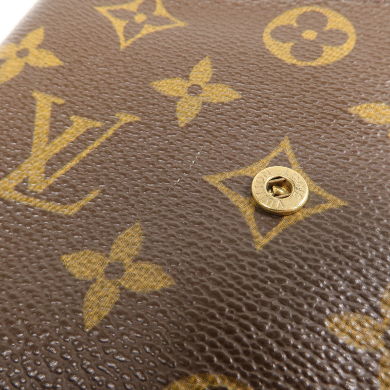 LOUIS VUITTON Monogram Wallet金扣錢包-15