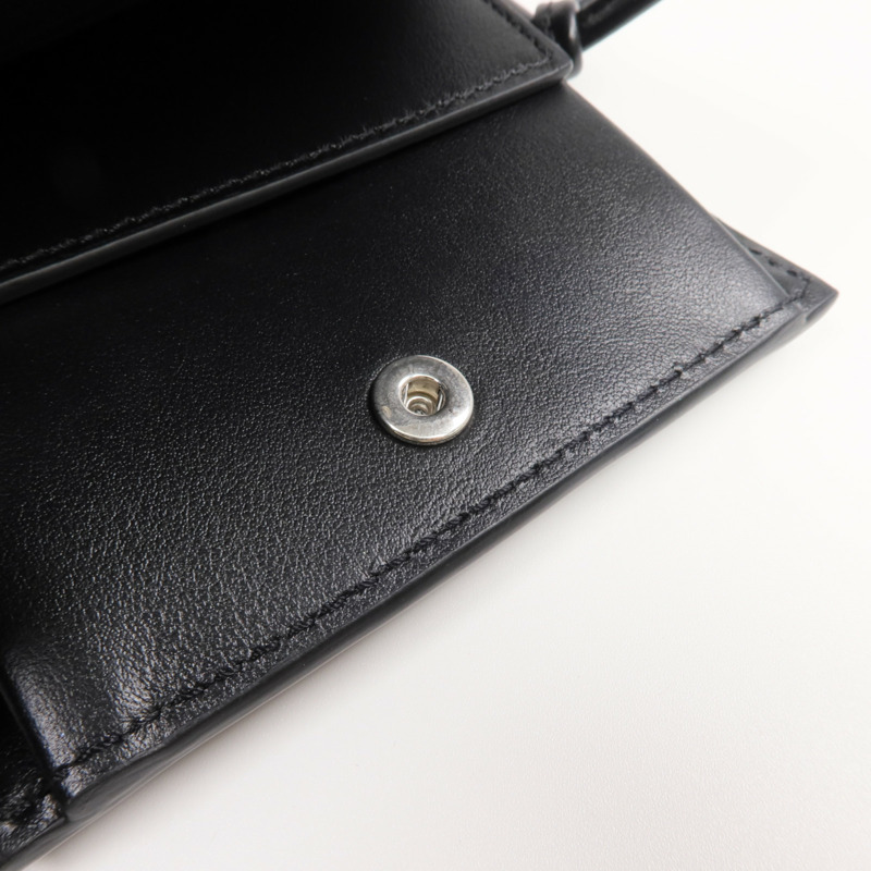 CELINE 牛皮皮革/塗層帆布Triomphe Necklace Wallet肩背袋-13