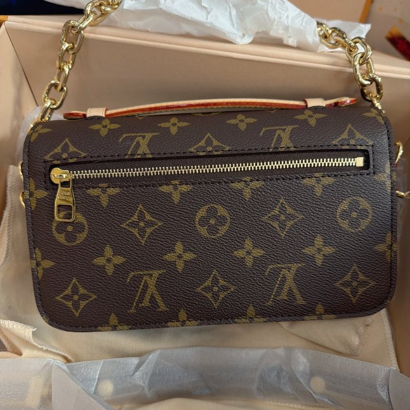全新品 路易威登/Louis Vuitton Pochette Metis 老花mini郵差包-1