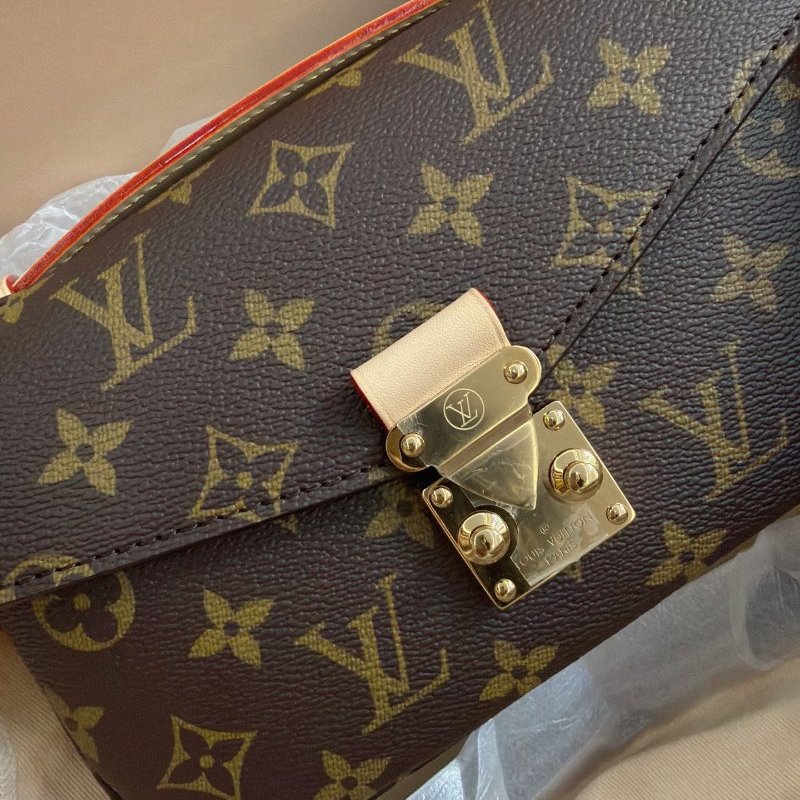 全新品 路易威登/Louis Vuitton Pochette Metis 老花mini郵差包-9
