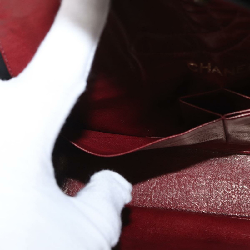 【日本直送】香奈兒 Matelasse 23 鏈條肩背包，羊皮材質，黑色，金色雙C標誌，正品編號 158930V-27