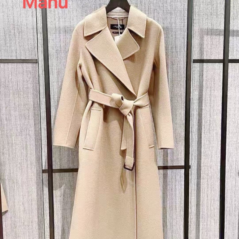 MaxMara-Manu 086 淺褐色 羊毛大衣 #38 40 好價💰-3
