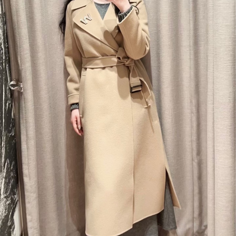 MaxMara-Manu 086 淺褐色 羊毛大衣 #38 40 好價💰-4