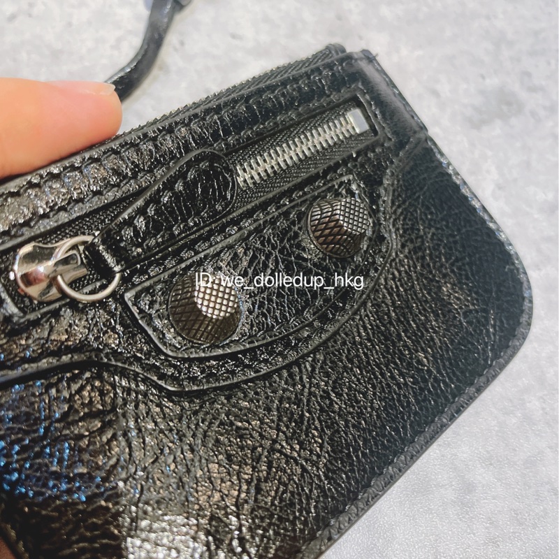 BALENCIAGA 黑色 City Pouch-1