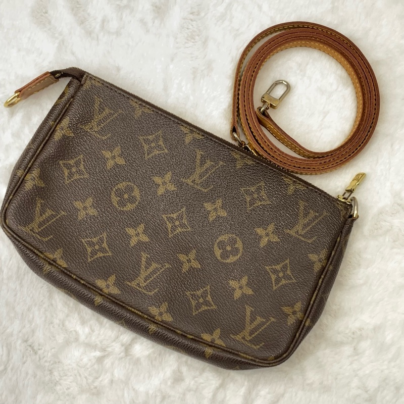 LV 經典復古斜孭麻雀袋🤎-0