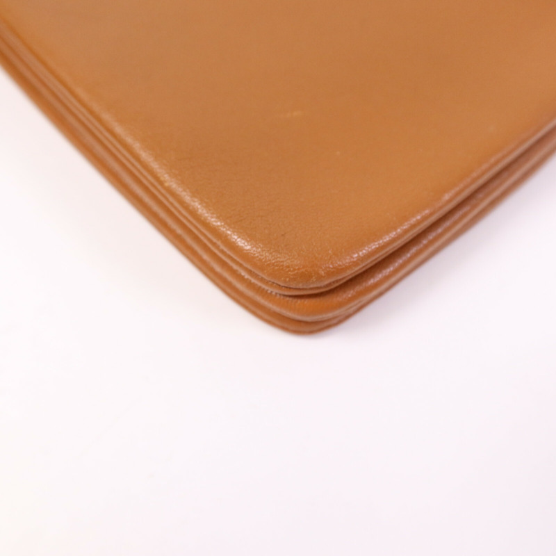 CELINE 羊皮皮革Trio金扣肩背袋-7