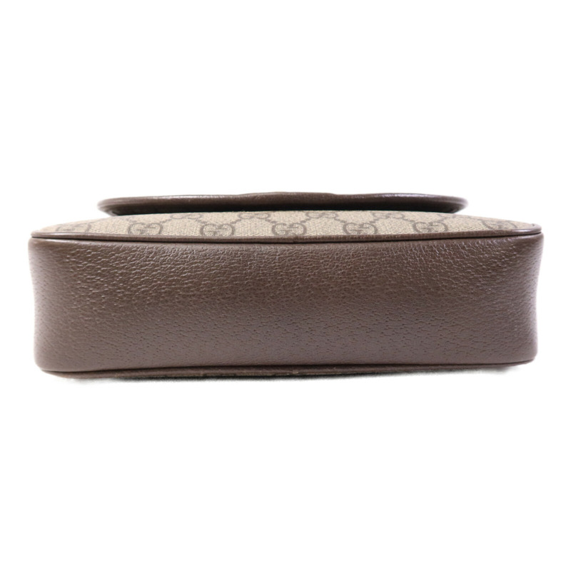 GUCCI 塗層帆布Ophidia GG Shoulder Bag金扣肩背袋-3