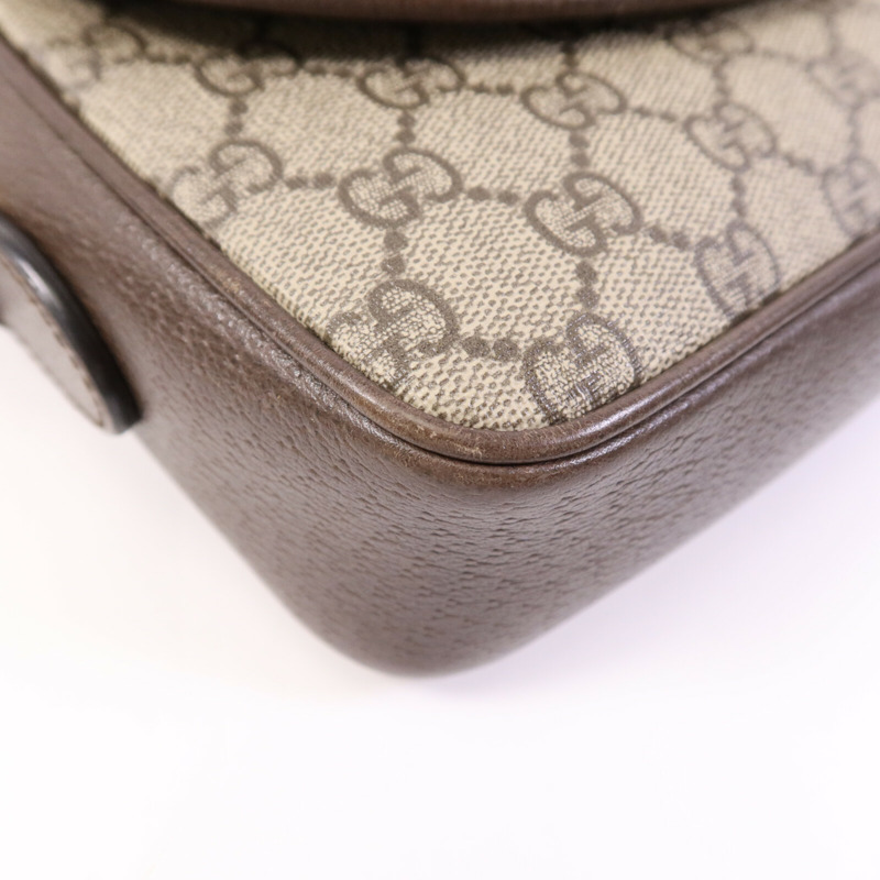 GUCCI 塗層帆布Ophidia GG Shoulder Bag金扣肩背袋-9