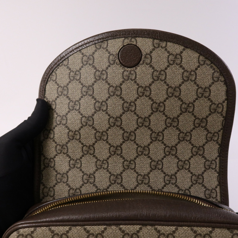 GUCCI 塗層帆布Ophidia GG Shoulder Bag金扣肩背袋-14
