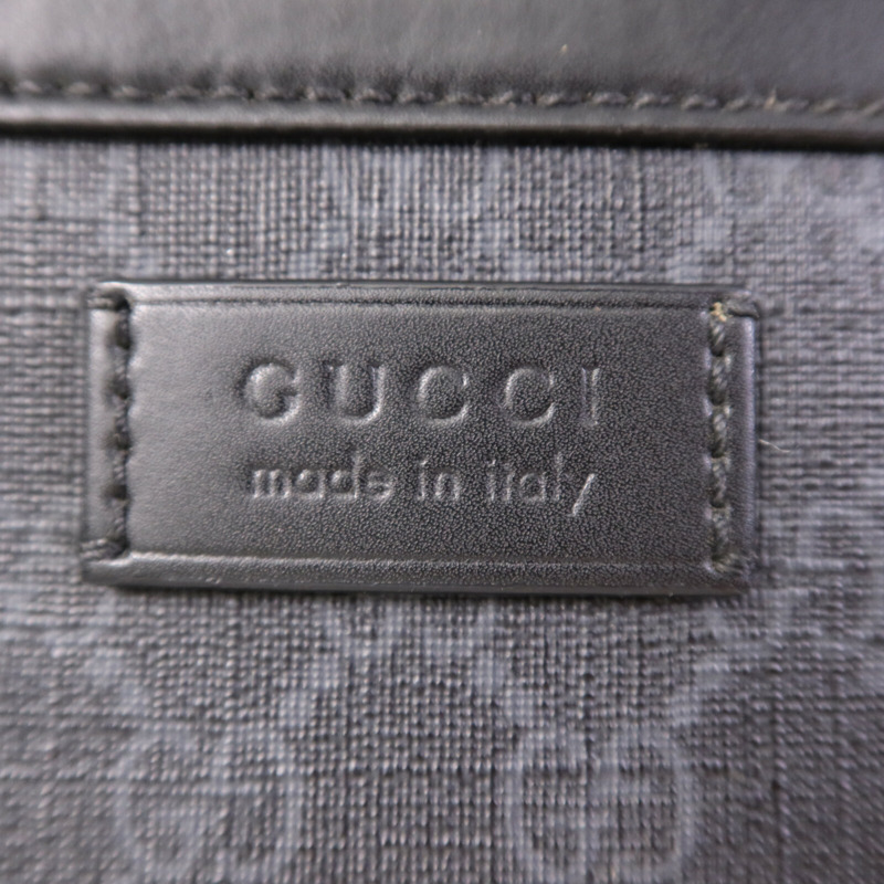 GUCCI 漆皮皮革GG Supreme Messenger銀扣肩背袋-13