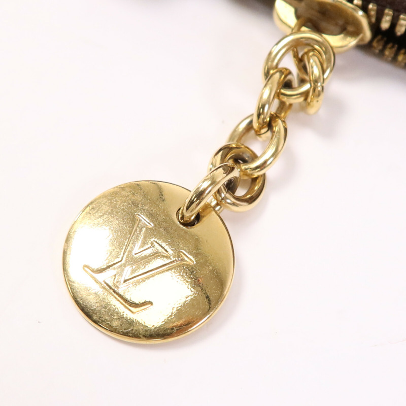 LOUIS VUITTON Monogram Palermo PM金扣手挽肩背兩用袋棕色-6