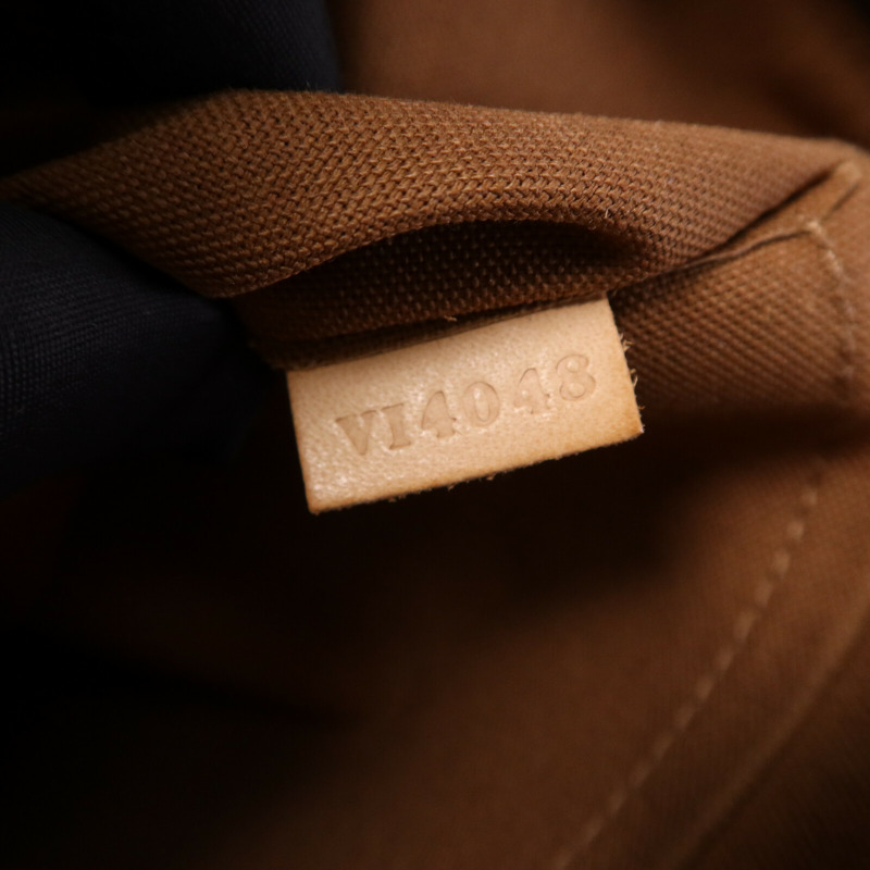 LOUIS VUITTON Monogram Palermo PM金扣手挽肩背兩用袋棕色-7