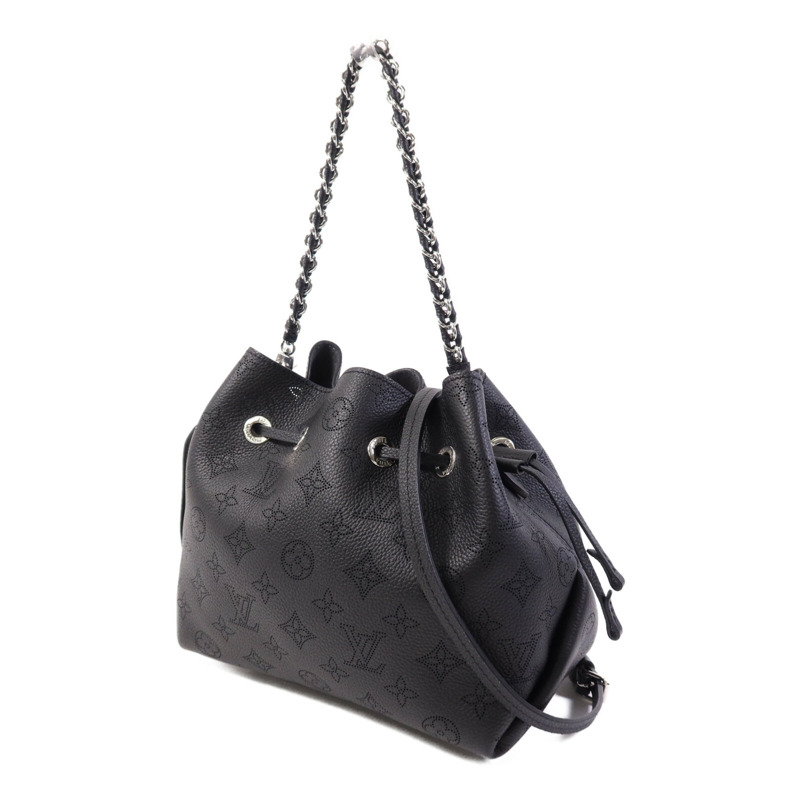 LOUIS VUITTON Mahina Bella銀扣手挽肩背兩用袋-2