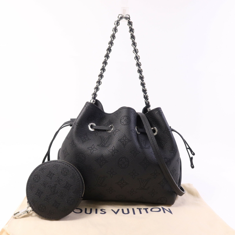 LOUIS VUITTON Mahina Bella銀扣手挽肩背兩用袋-7