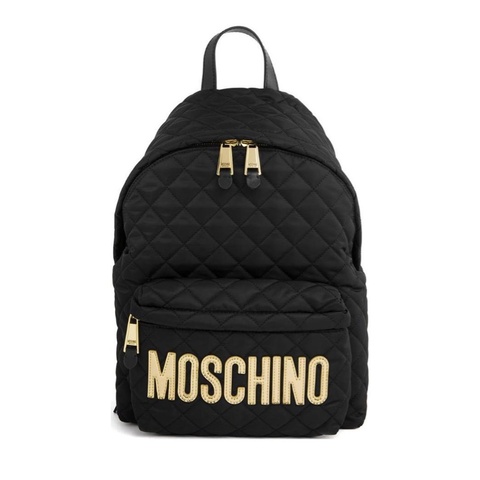 Moschino 女士 logo絎縫雙肩包均碼碼27 x 38 x 13 cm