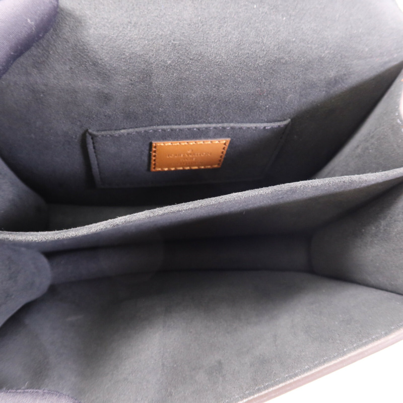 LOUIS VUITTON Monogram Reverse Mini Dauphine金扣肩背袋-4