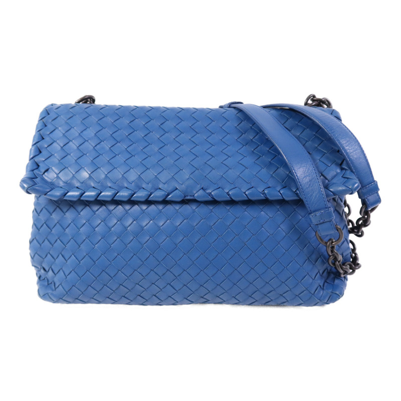 BOTTEGA VENETA 牛皮皮革Shoulder Bag鏈帶肩背袋-0