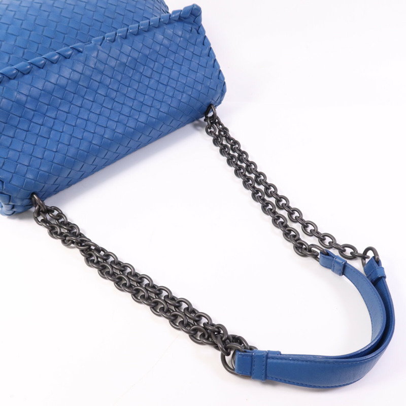 BOTTEGA VENETA 牛皮皮革Shoulder Bag鏈帶肩背袋-7