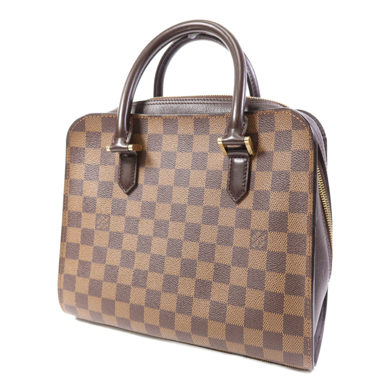 LOUIS VUITTON Damier Triana金扣手挽袋-2
