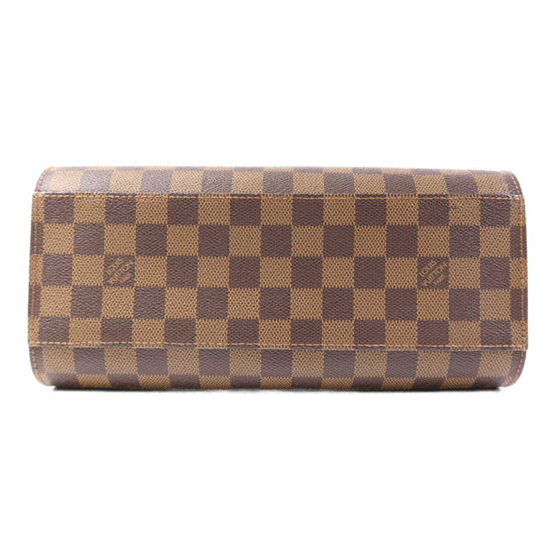 LOUIS VUITTON Damier Triana金扣手挽袋-3