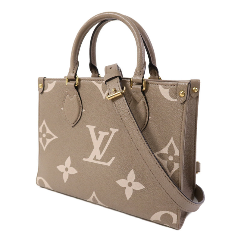 LOUIS VUITTON Monogram Empreinte On The Go PM金扣手挽肩背兩用袋-2