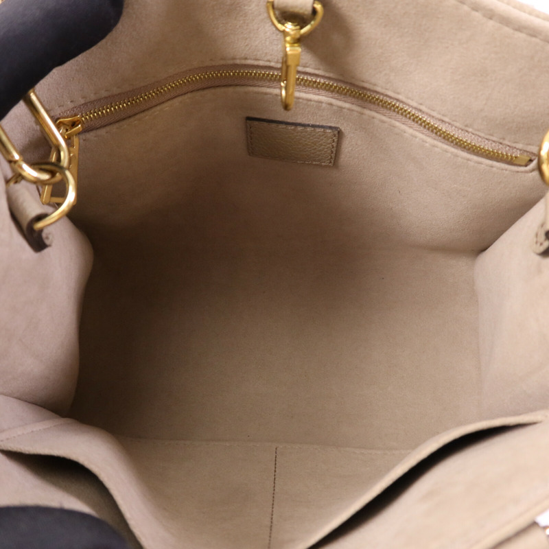 LOUIS VUITTON Monogram Empreinte On The Go PM金扣手挽肩背兩用袋-4