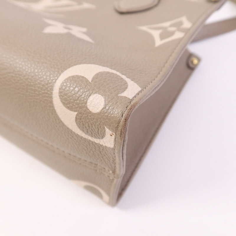 LOUIS VUITTON Monogram Empreinte On The Go PM金扣手挽肩背兩用袋-8