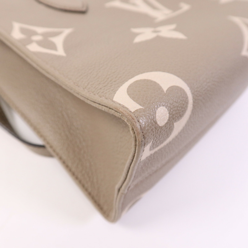 LOUIS VUITTON Monogram Empreinte On The Go PM金扣手挽肩背兩用袋-9