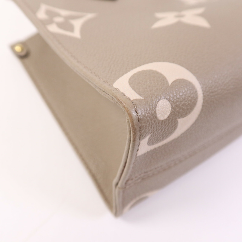 LOUIS VUITTON Monogram Empreinte On The Go PM金扣手挽肩背兩用袋-11