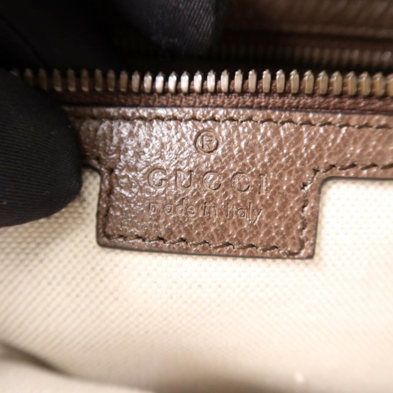 GUCCI 塗層帆布Ophidia Backpack金扣背包-5