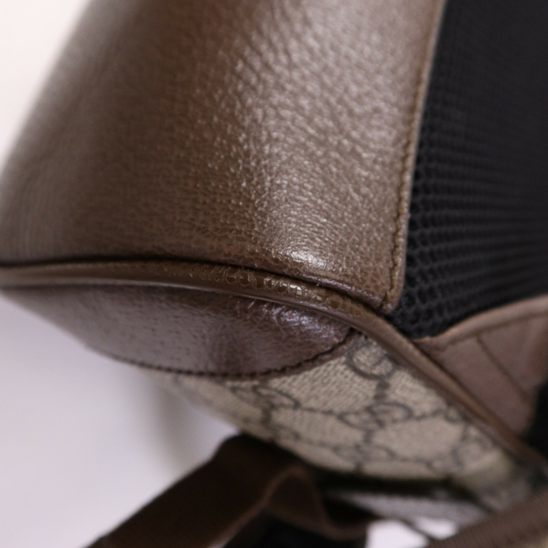 GUCCI 塗層帆布Ophidia Backpack金扣背包-11