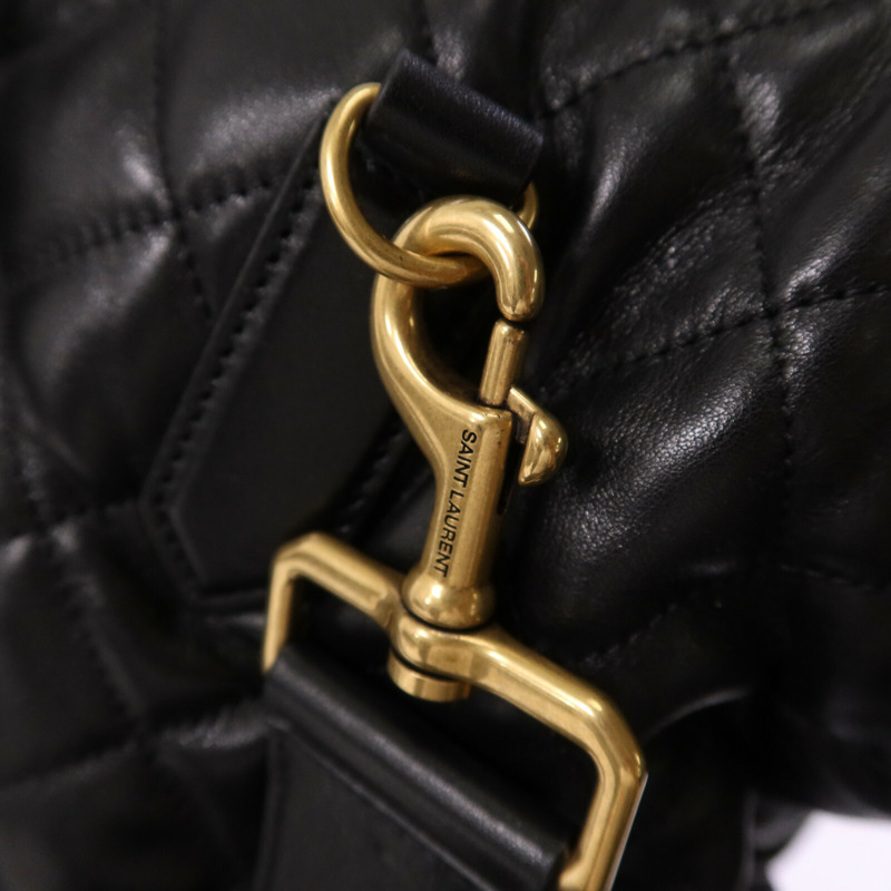 SAINT LAURENT 牛皮皮革ES Giant Travel金扣手挽肩背兩用袋-6