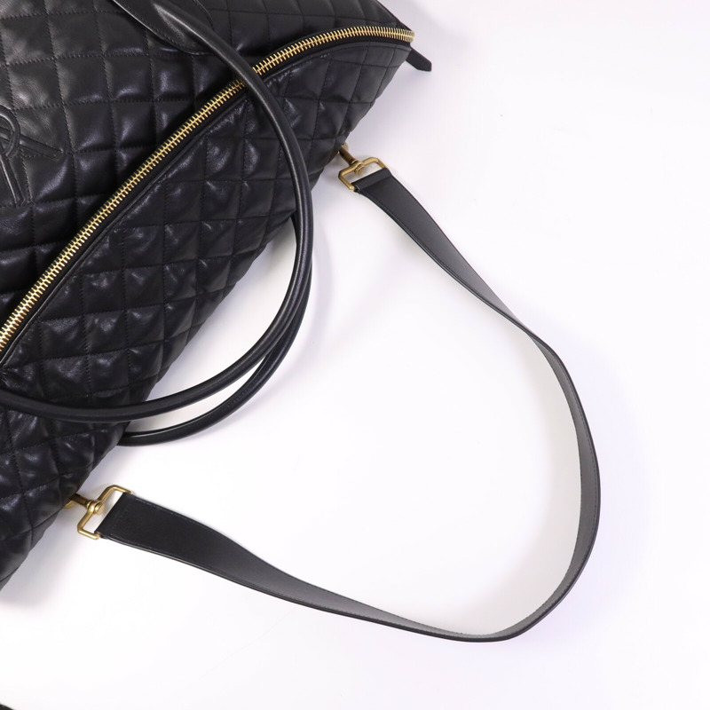 SAINT LAURENT 牛皮皮革ES Giant Travel金扣手挽肩背兩用袋-8