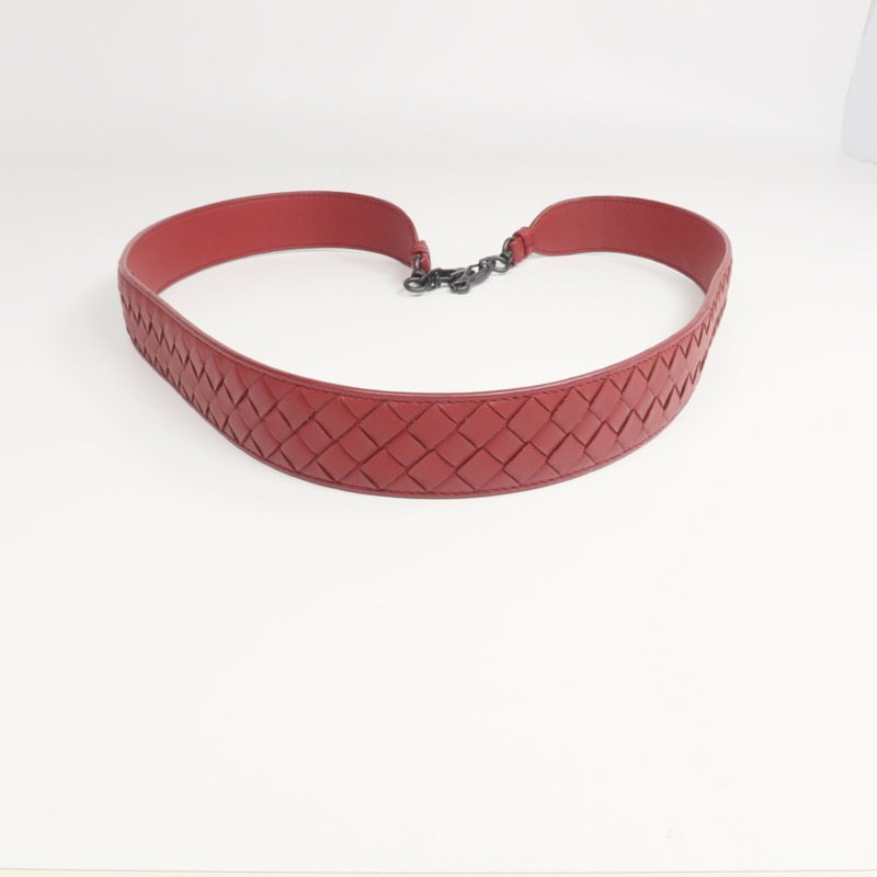 BOTTEGA VENETA 織紋皮革Shoulder Strap肩帶-3