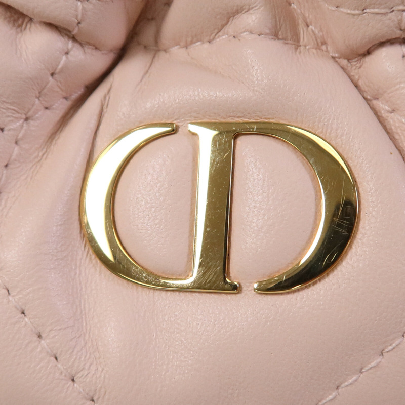 Dior 羊皮皮革Miss Caro金扣肩背袋-6