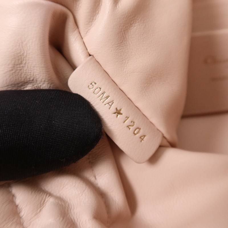Dior 羊皮皮革Miss Caro金扣肩背袋-8