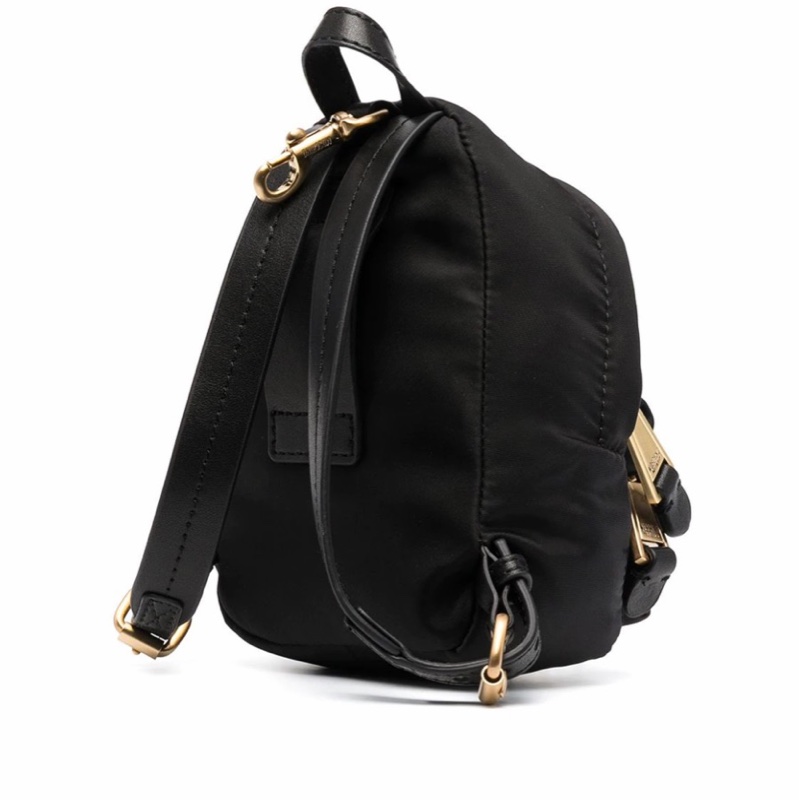 Moschino 女士 徽標雙肩包均碼碼尺寸參考模特圖-1