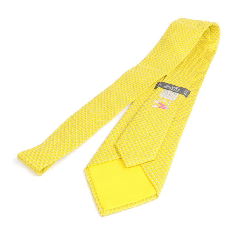 HERMES 絲質Tie領帶-2