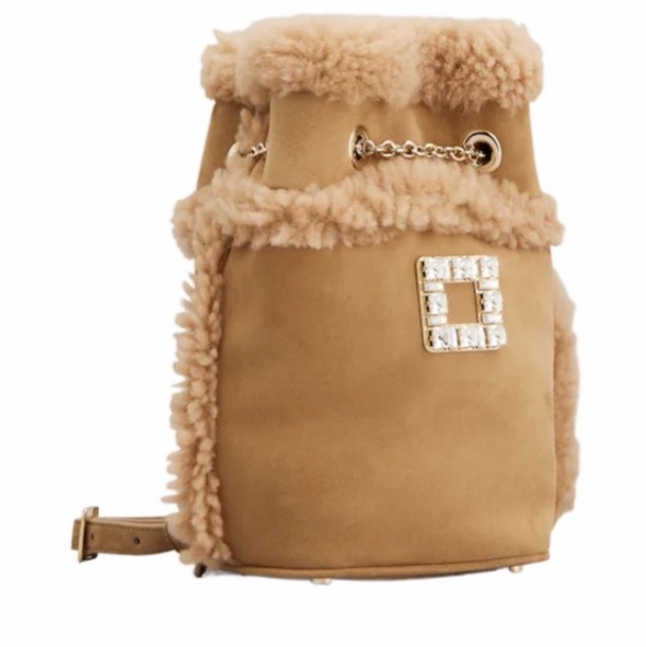 Roger Vivier 女士 Tres Vivier 鏈條雙肩包均碼碼17cm*11cm*20cm-2