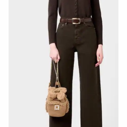 Roger Vivier 女士 Tres Vivier 鏈條雙肩包均碼碼17cm*11cm*20cm-6