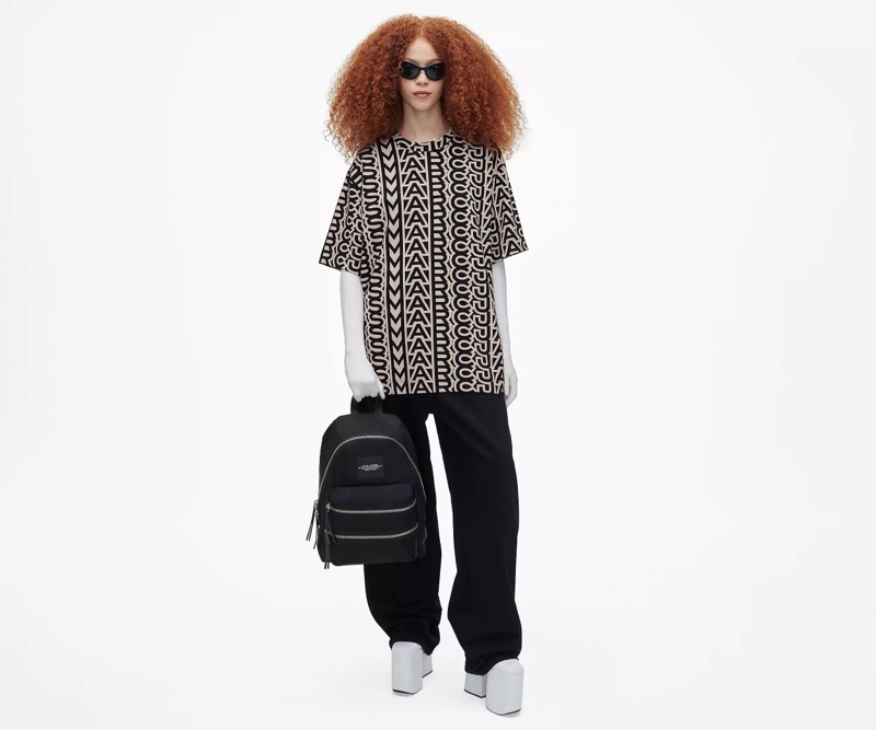 Marc Jacobs 女士 徽標雙肩包均碼碼30cm*13cm*42cm-6