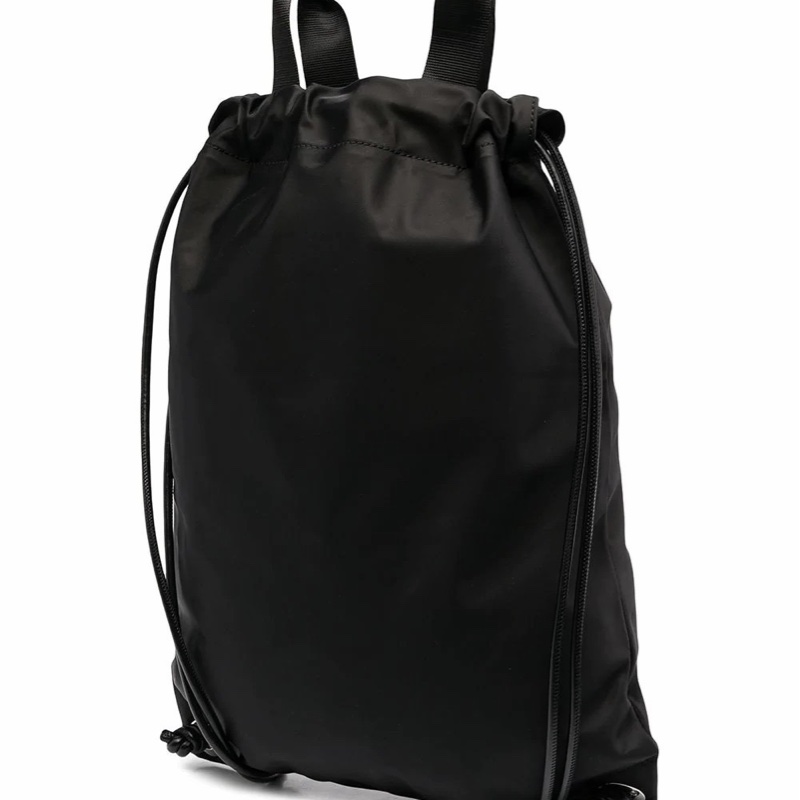 Karl Lagerfeld 女士 徽標雙肩包均碼碼長：34cm，寬：5cm，高：35cm-2
